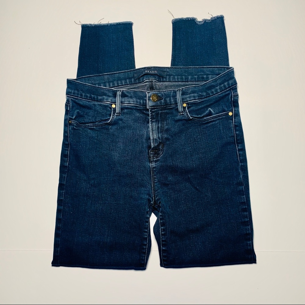J Brand jeans blue mercy cropped skinny size 30